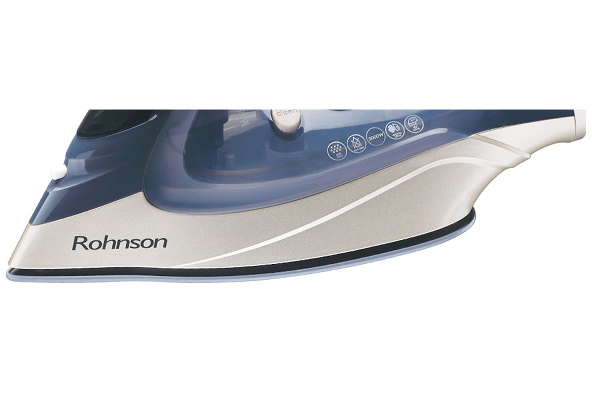 Απεικονίζεται κοντινό στο κάτω μέρος του σιδέρου.